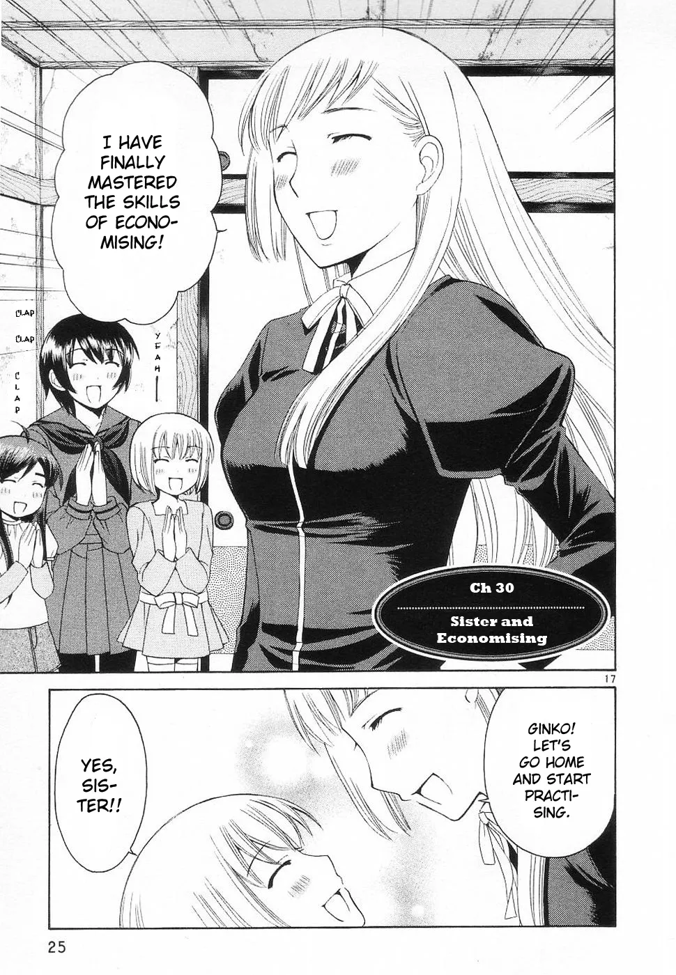 Read Binbou Shimai Monogatari Chapter 30 - Sister And Saving Online