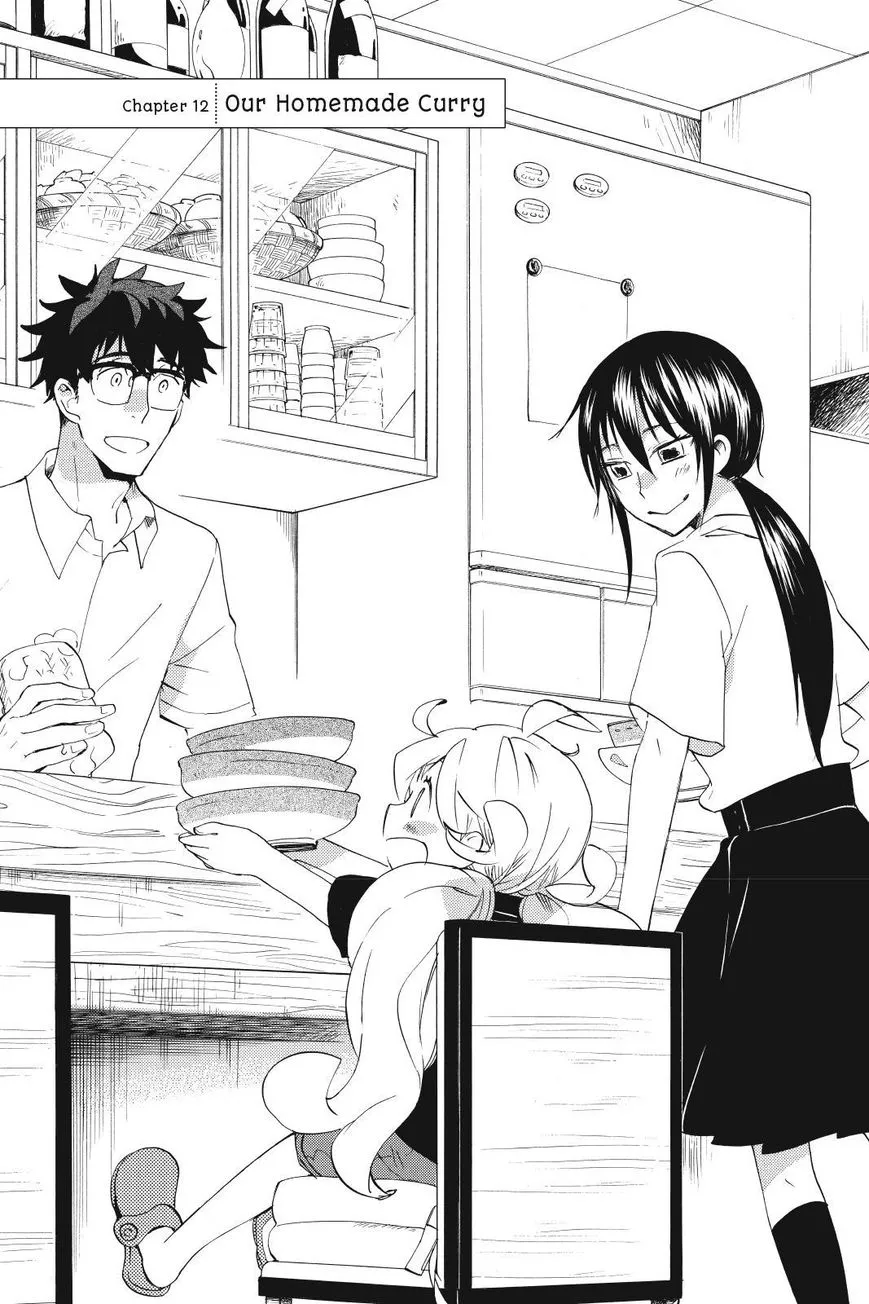 Read Amaama to Inazuma Chapter 12 - Our Homemade Curry Online