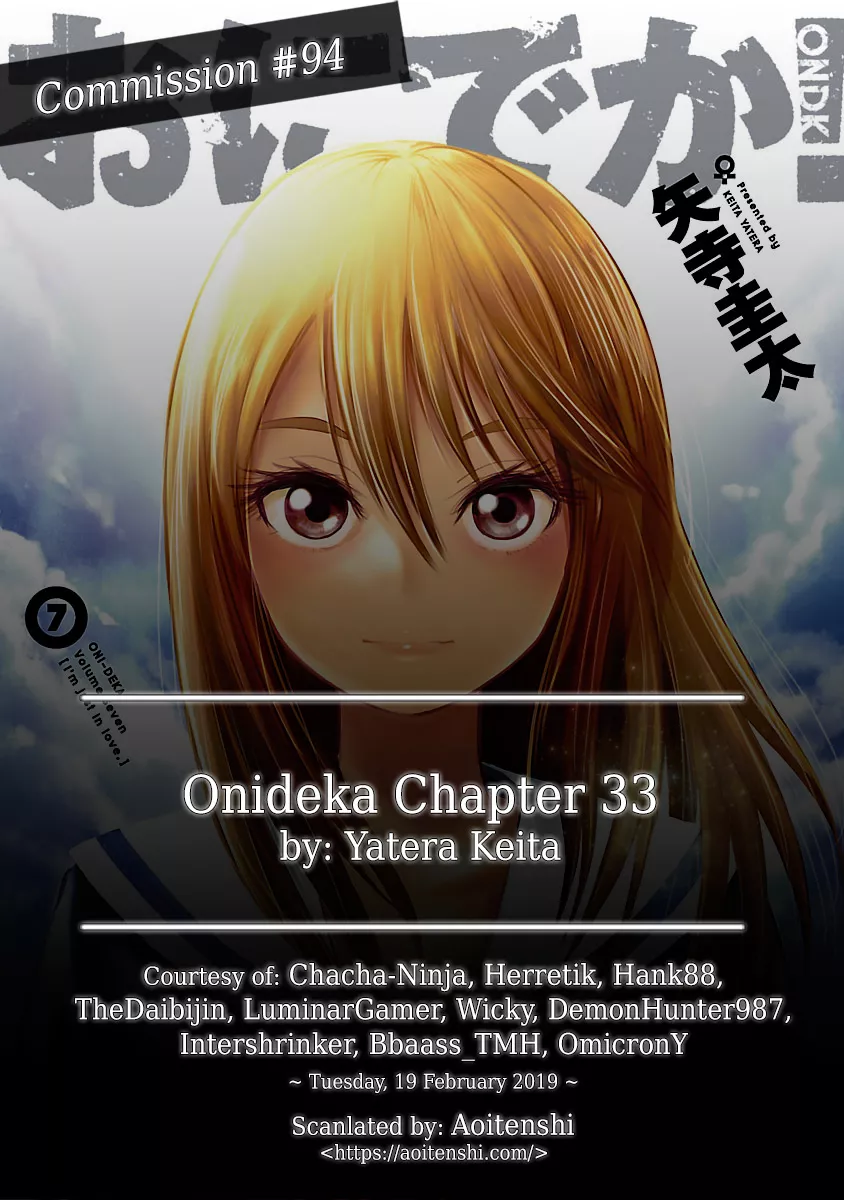 Read Onideka Chapter 33 - The High School Boy Who Committed Treason Against Kiryuuin!! Online