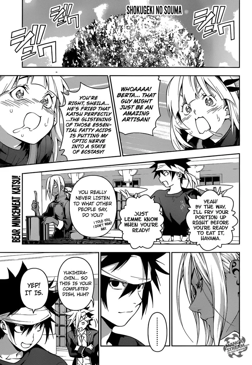 Read Shokugeki no Soma Chapter 187 - Burst Forth, Mincemeat Katsu! Online