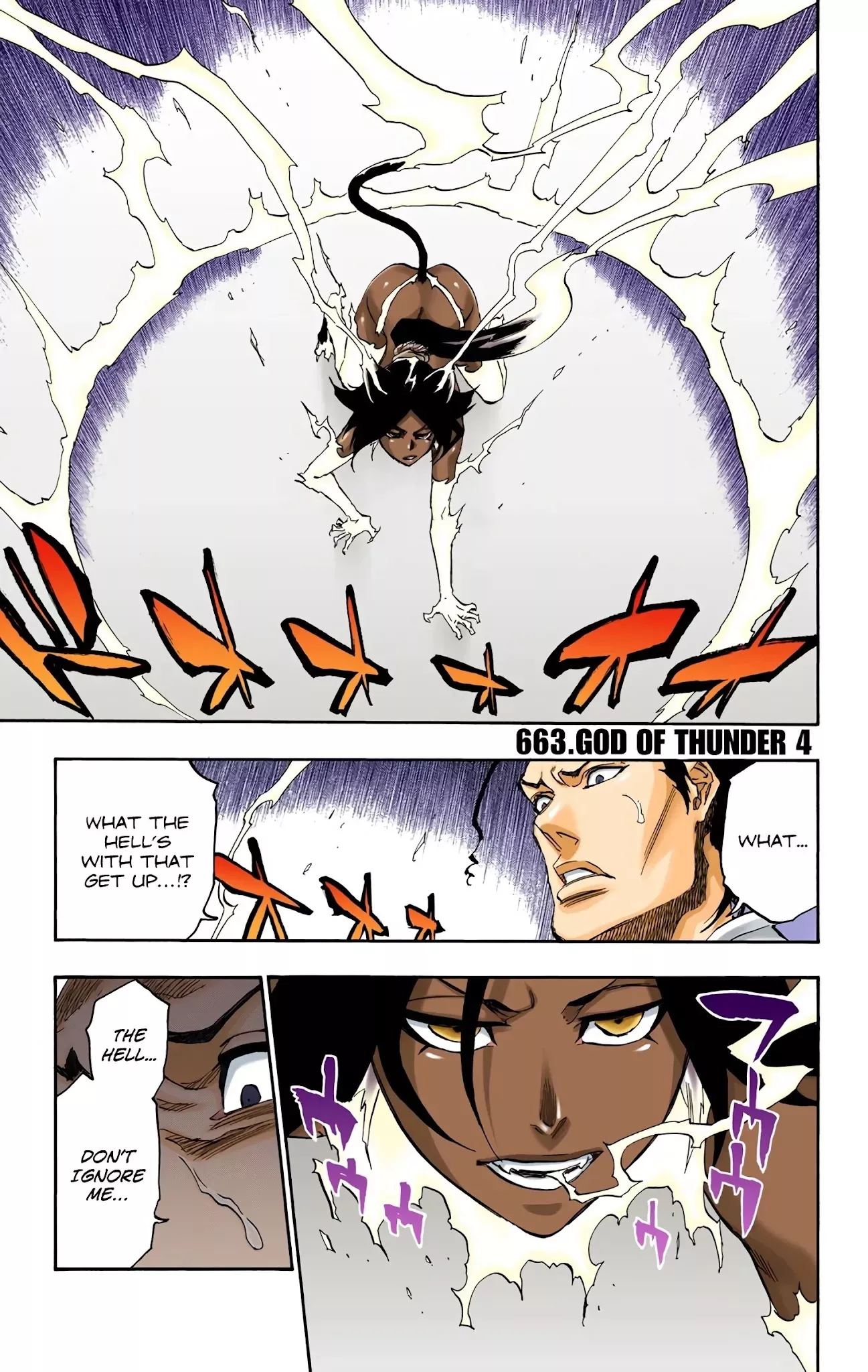 Read Bleach Chapter 663 - GOD OF THUNDER 4 Online