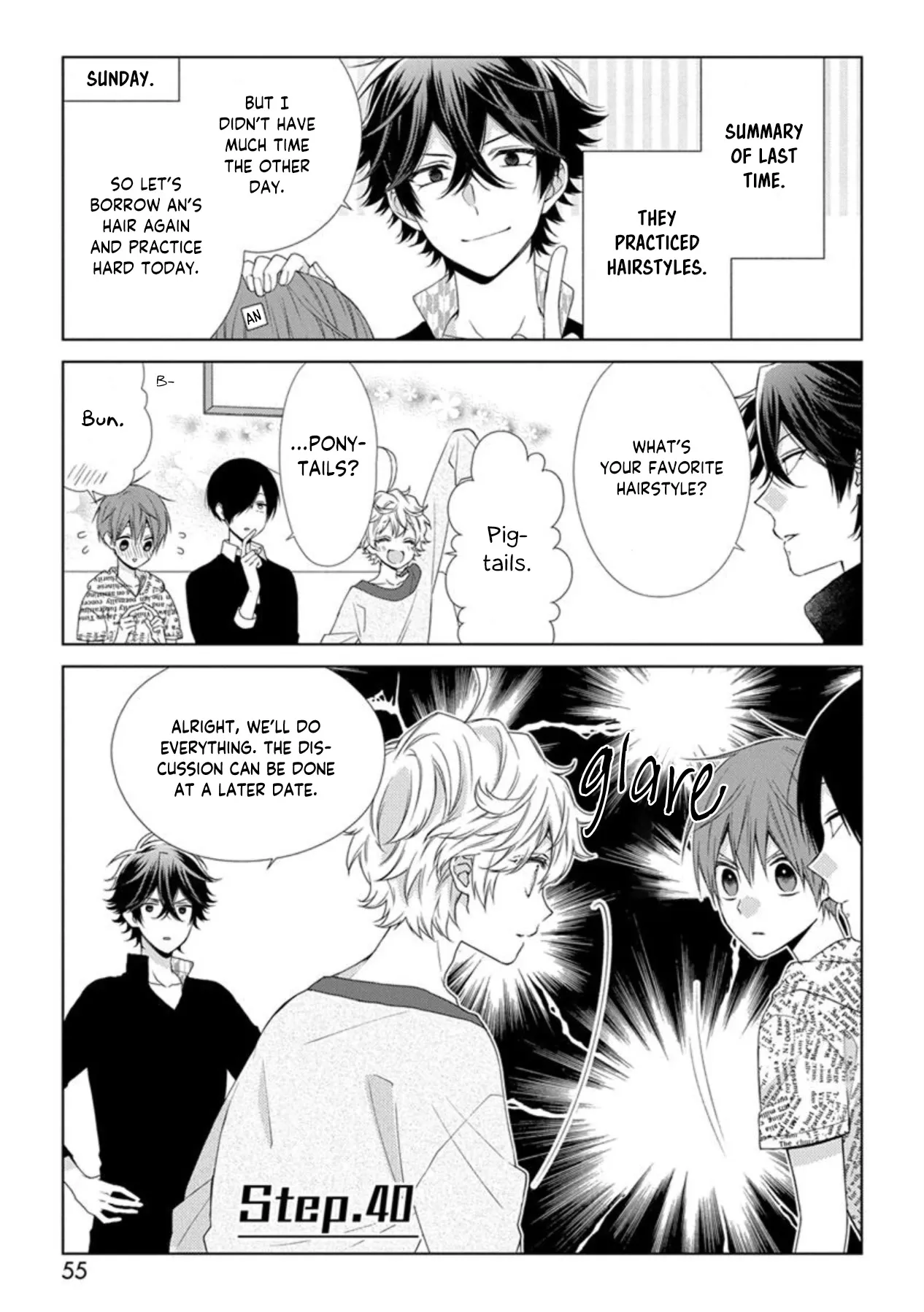 Read Onee Danshi, Hajimemasu. Chapter 40 - Step 40 Online