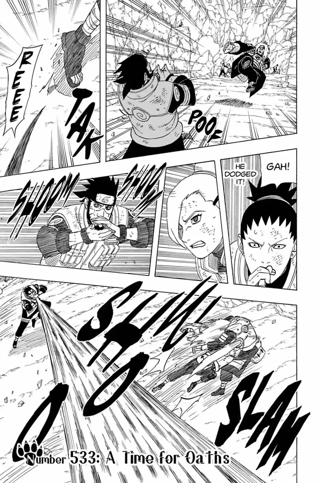 Read Naruto Chapter 533 - A Time For Oaths Online