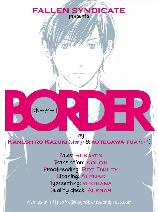 Read Border (KOTEGAWA Yua) Chapter 2 - Atonement II Online