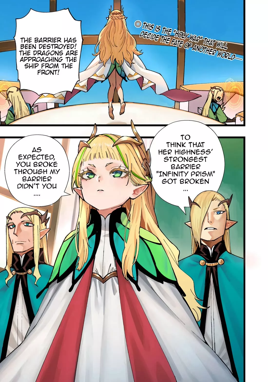 Read Senki Survival Saga: Isekai no Unmei wo Kaketa Mujintou Fujun Isei Kouyuu Chapter 1 - Man meets Elf Online