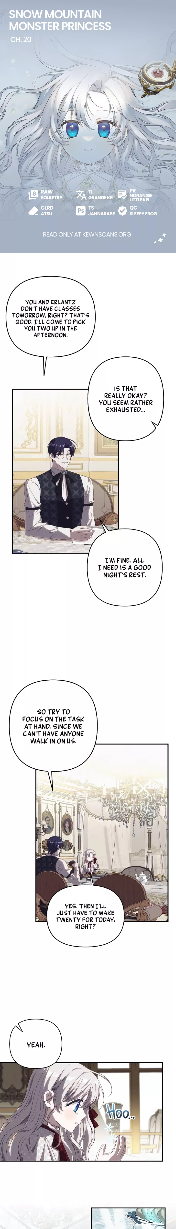 Read Monster Princess of the Snowy Mountain Chapter 20 Online