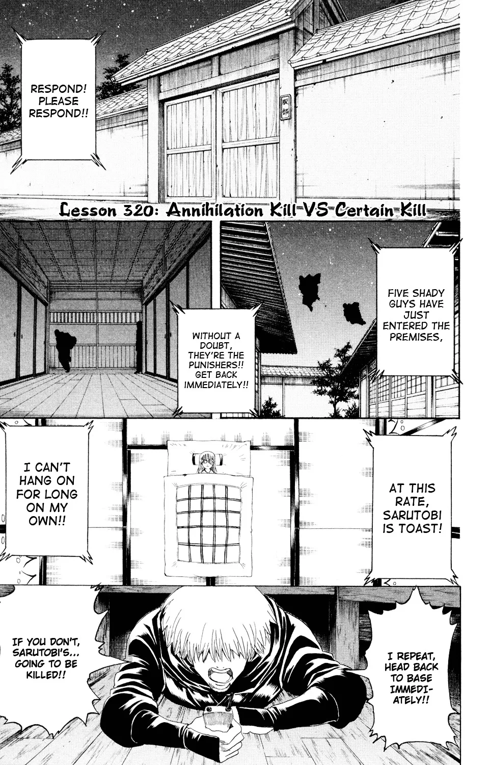 Read Gintama Chapter 320 - Annihilation Kill VS Certain Kill Online