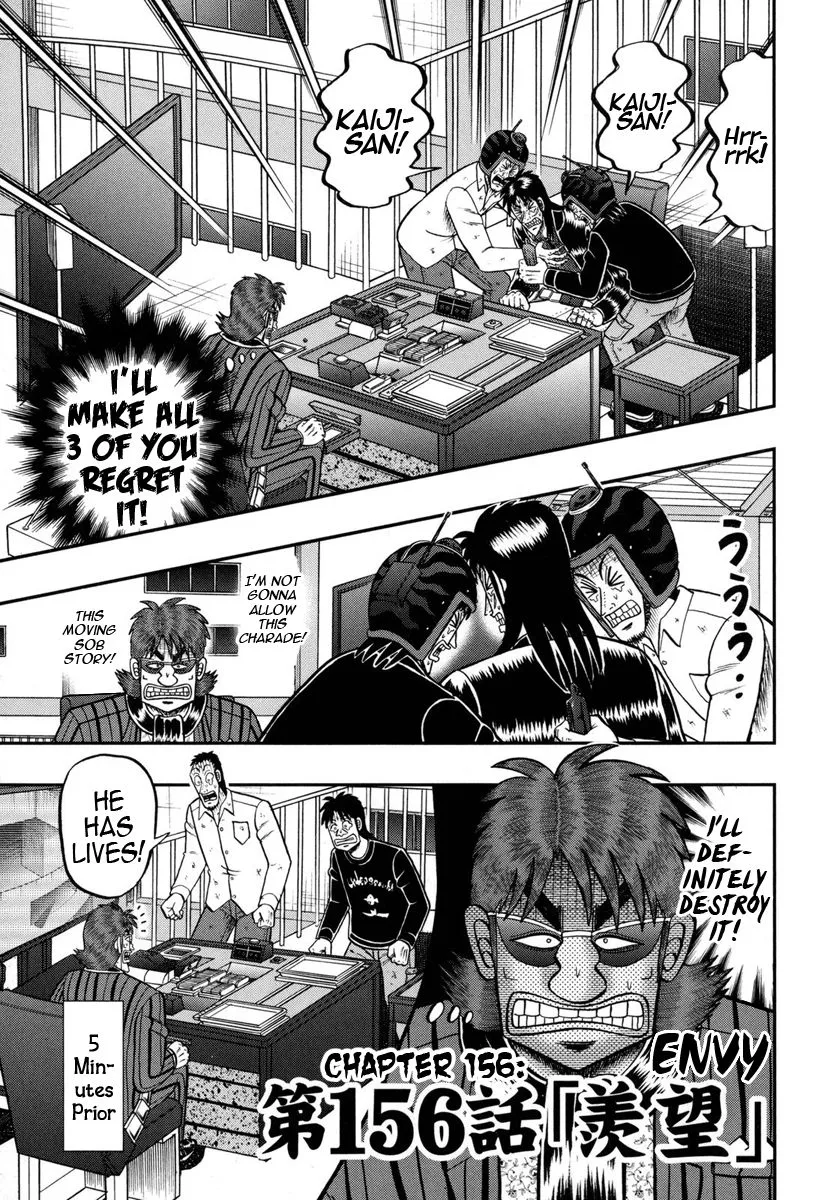 Read Gambling Outcast Kaiji: The One Poker Arc – Kaiji Part 5 Chapter 156 - Envy Online