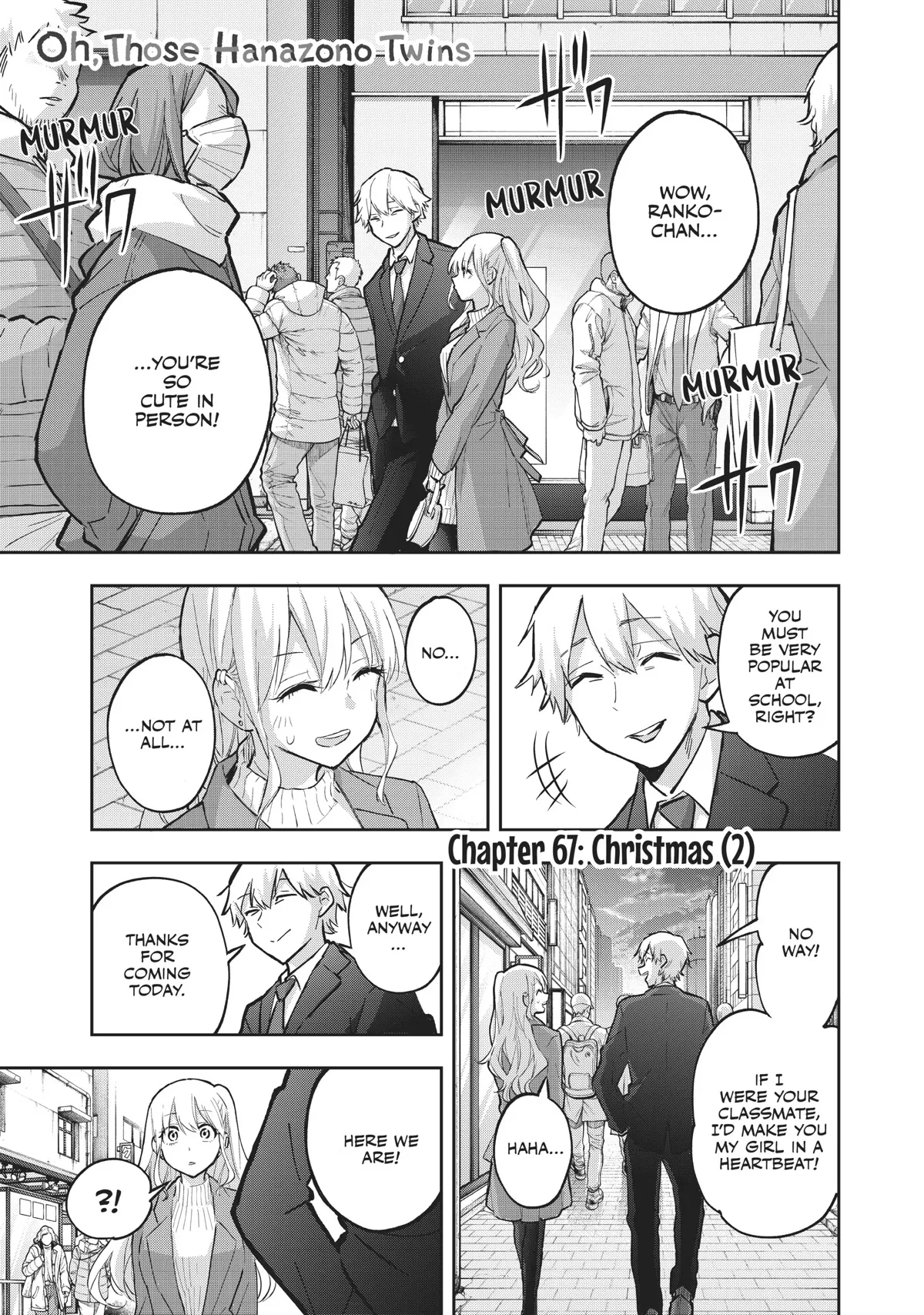 Read Hanazono-san Chi no Futago-chan Chapter 67 Online