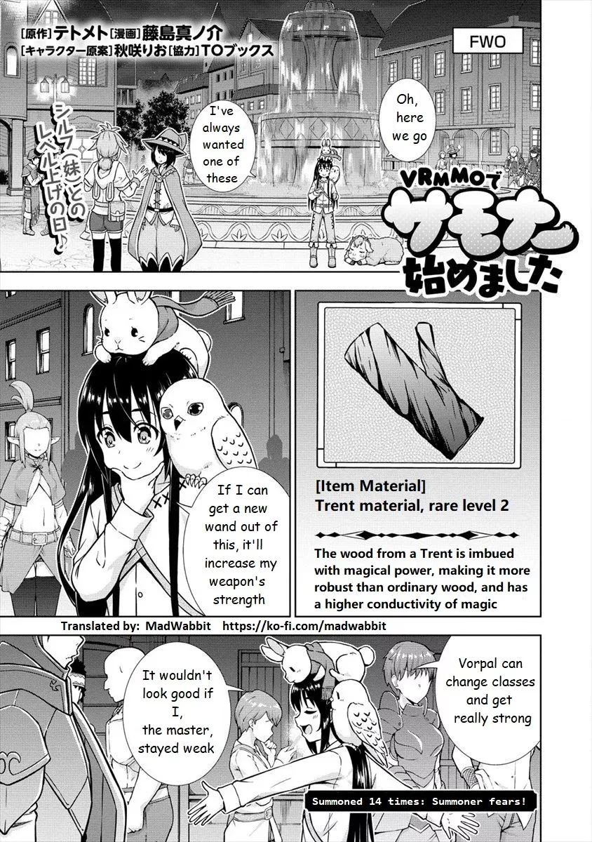 Read VRMMO de Summoner Hajimemashita Chapter 14 Online