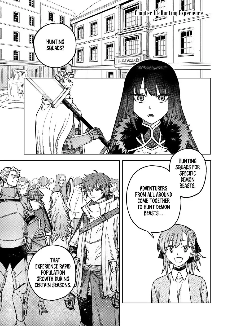 Read The Witch and the Mercenary Chapter 10 - Hunting Experience Online