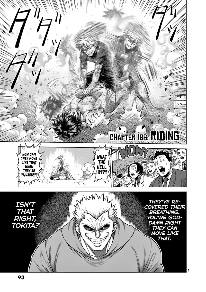 Read Kengan Ashura Chapter 186 - Riding Online