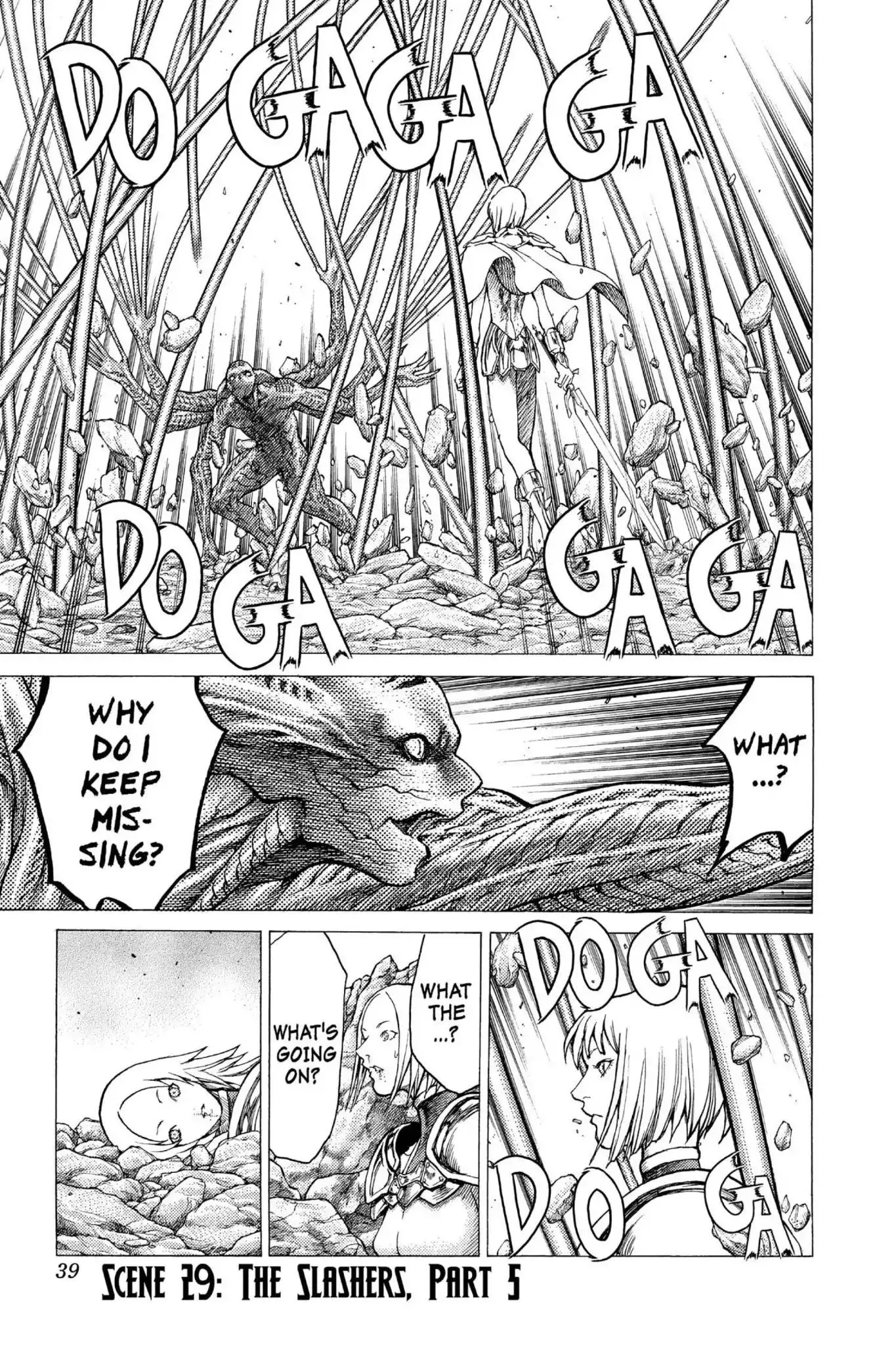 Read Claymore Chapter 29 - Vol.6 Scene 29: The Slashers, Part 5 Online