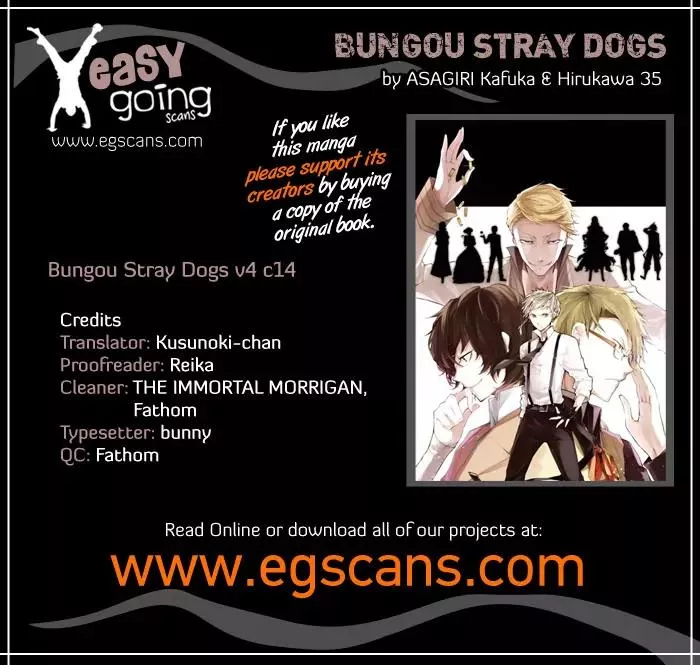 Read Bungou Stray Dogs Chapter 14 - An Occupation That Does Not Suit Her Online