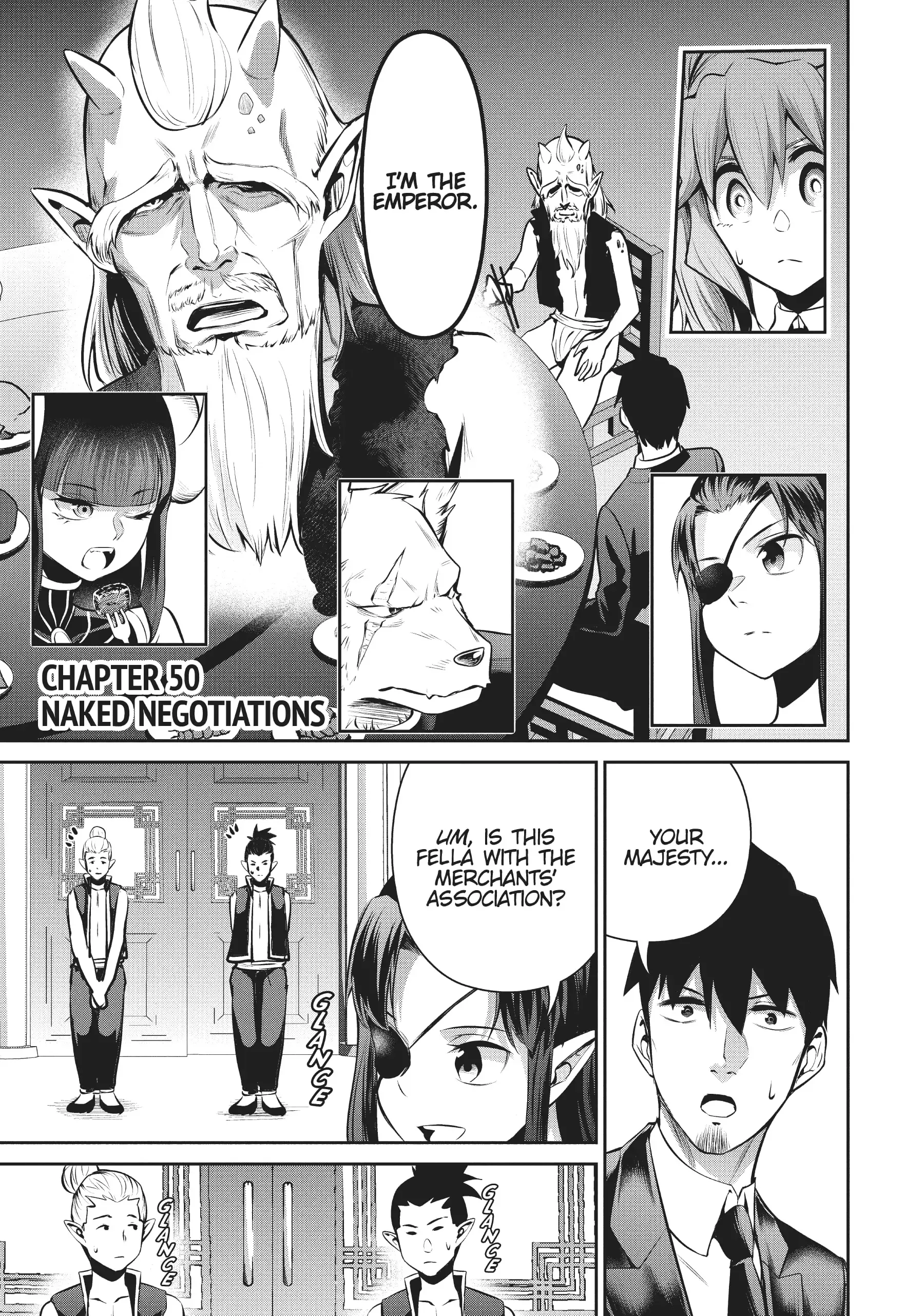 Read Salaryman ga Isekai ni Ittara Shitennou ni Natta Hanashi Chapter 50 Online