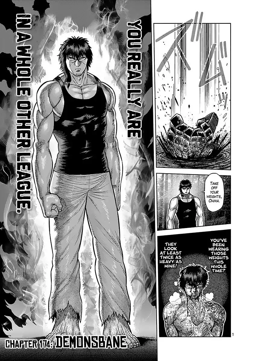 Read Kengan Ashura Chapter 174 Online