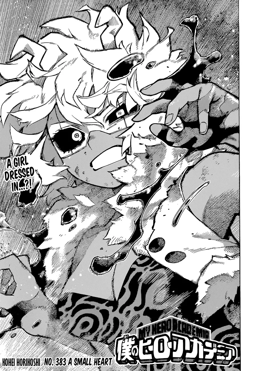 Read Boku no Hero Academia Chapter 383 - A Small Heart Online