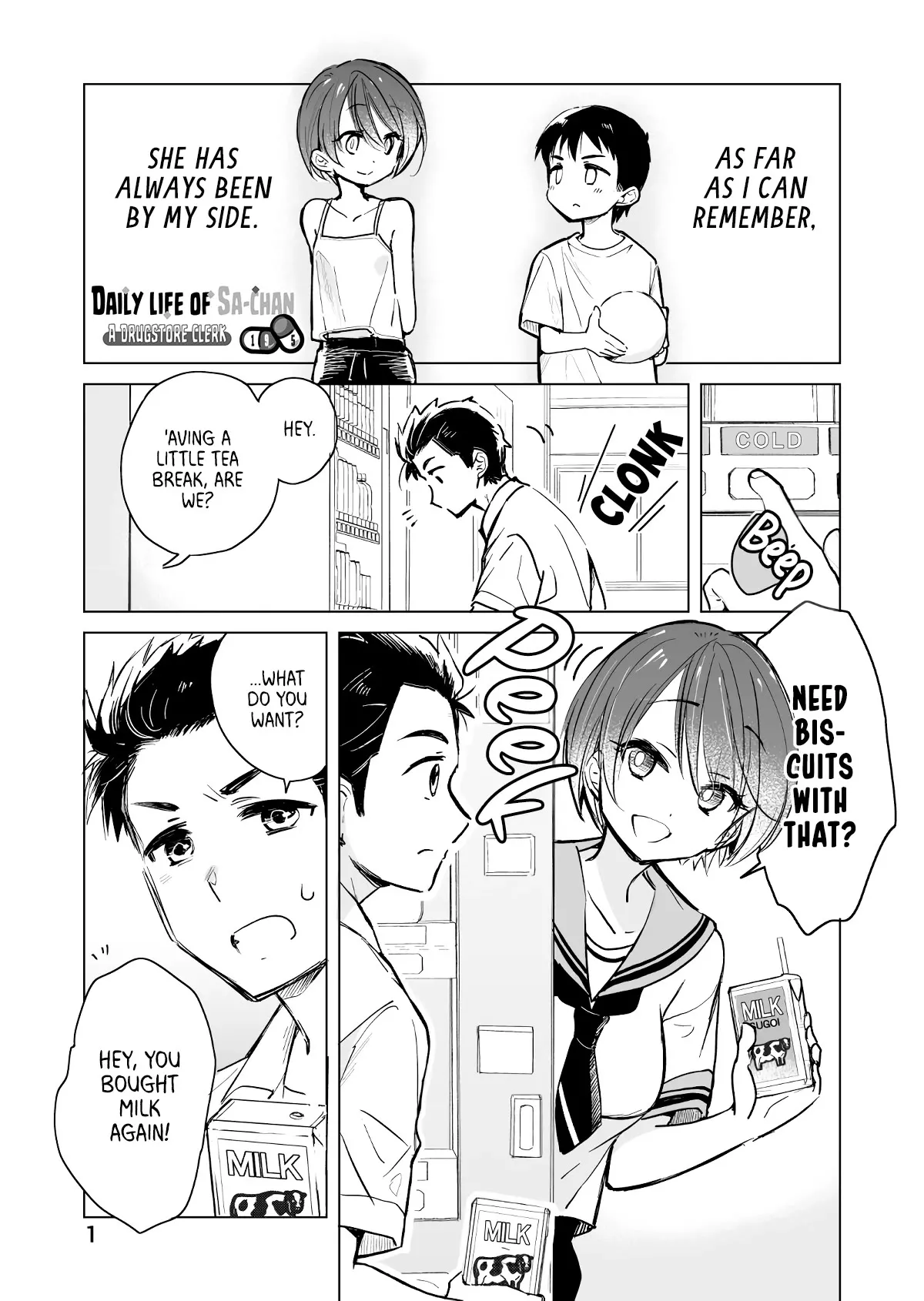 Read Daily Life of Sa-chan, a Drugstore Clerk Chapter 19.5 Online