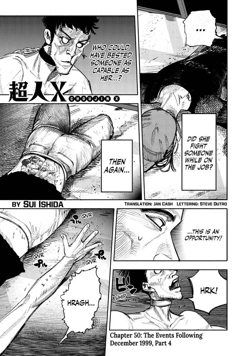 Read Choujin X Chapter 50.4 Online