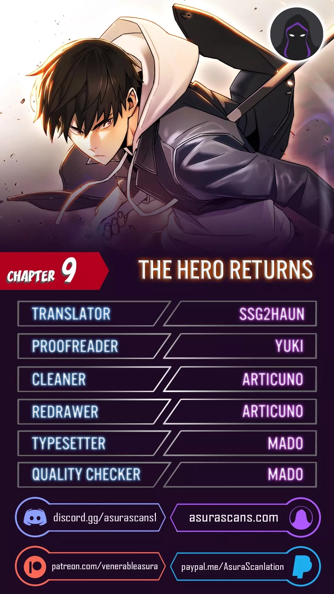 Read The Hero Returns Chapter 9 Online