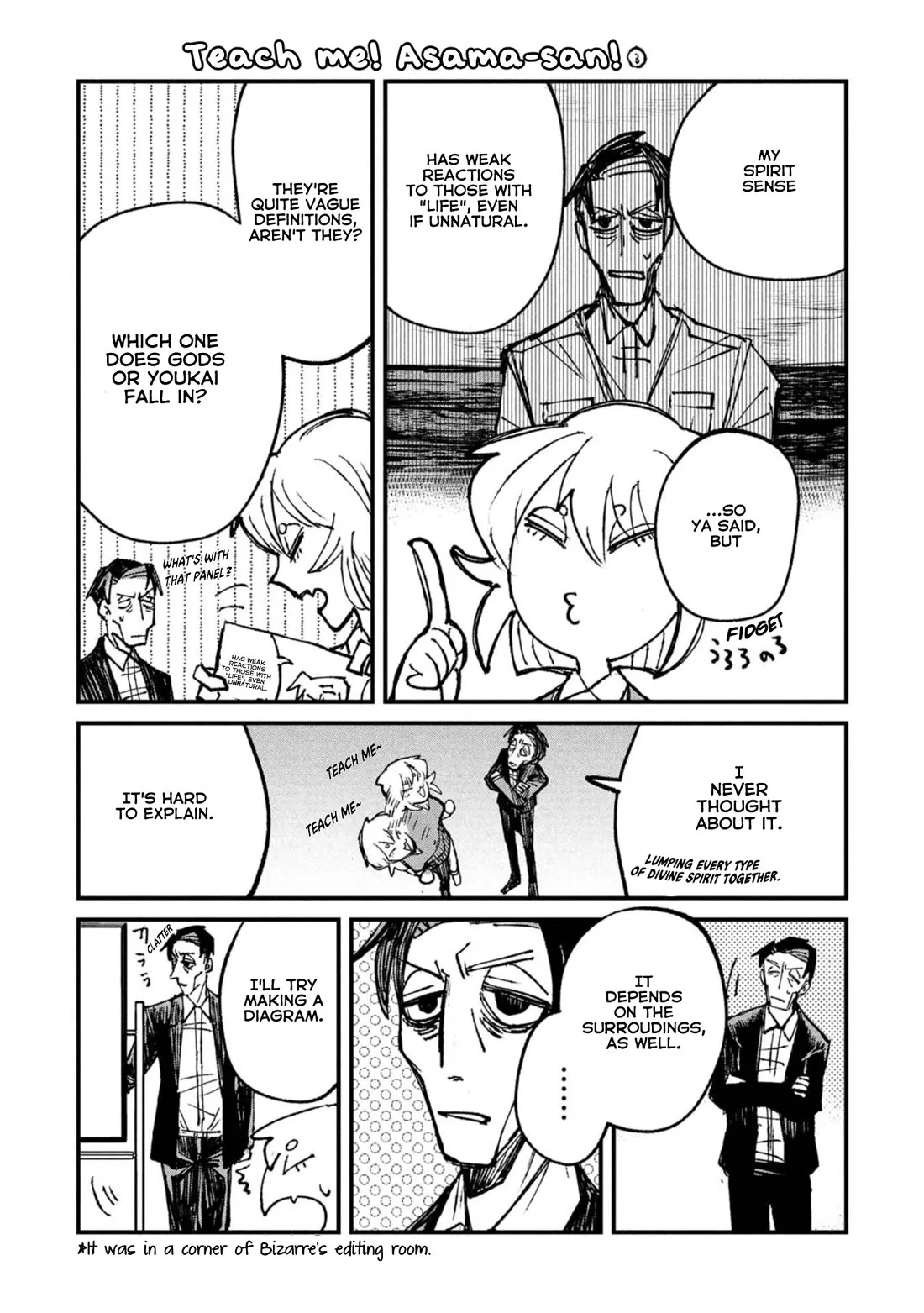 Read Nikubami Honegishimi Chapter 7.5 - Teach me! Mr. Asama! ③ Online
