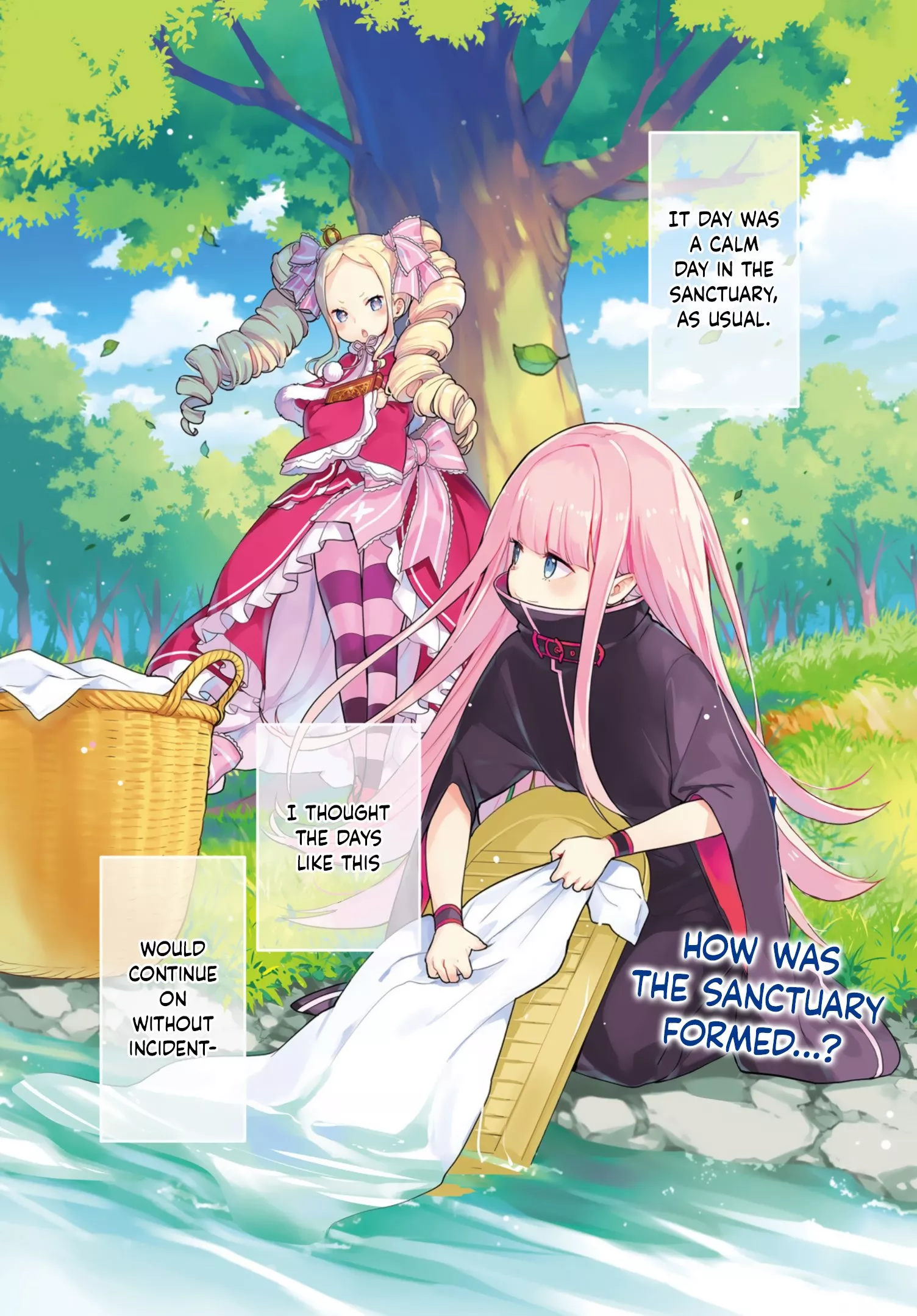 Read Re:Zero kara Hajimeru Isekai Seikatsu – Daiyonshou – Seiiki to Gouyoku no Majou Chapter 53 - The Beginning Of The Sanctuary, And The Beginning Of The Collapse Online