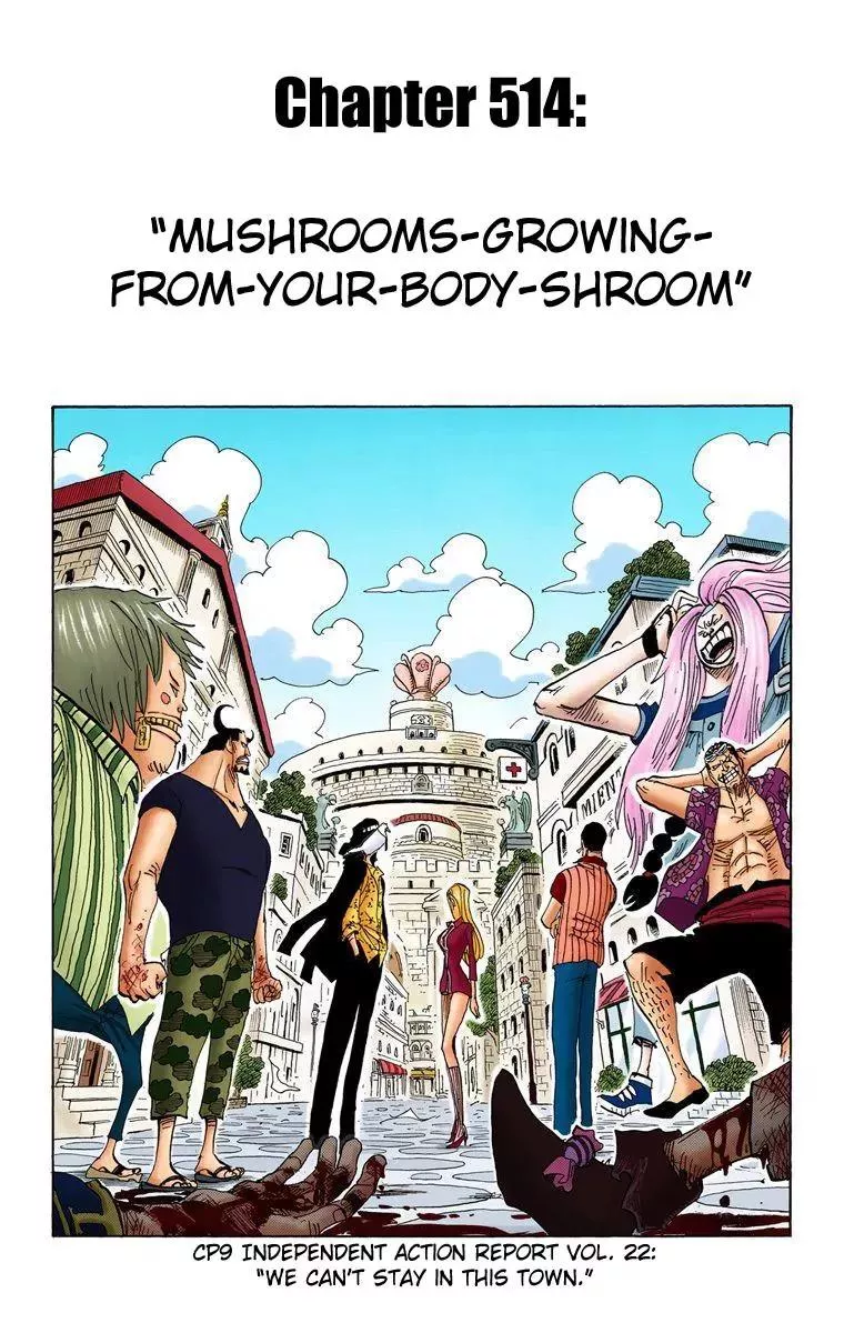 Read One Piece Chapter 514 - Mushorooms Growing Out of Your Body Shroom Online