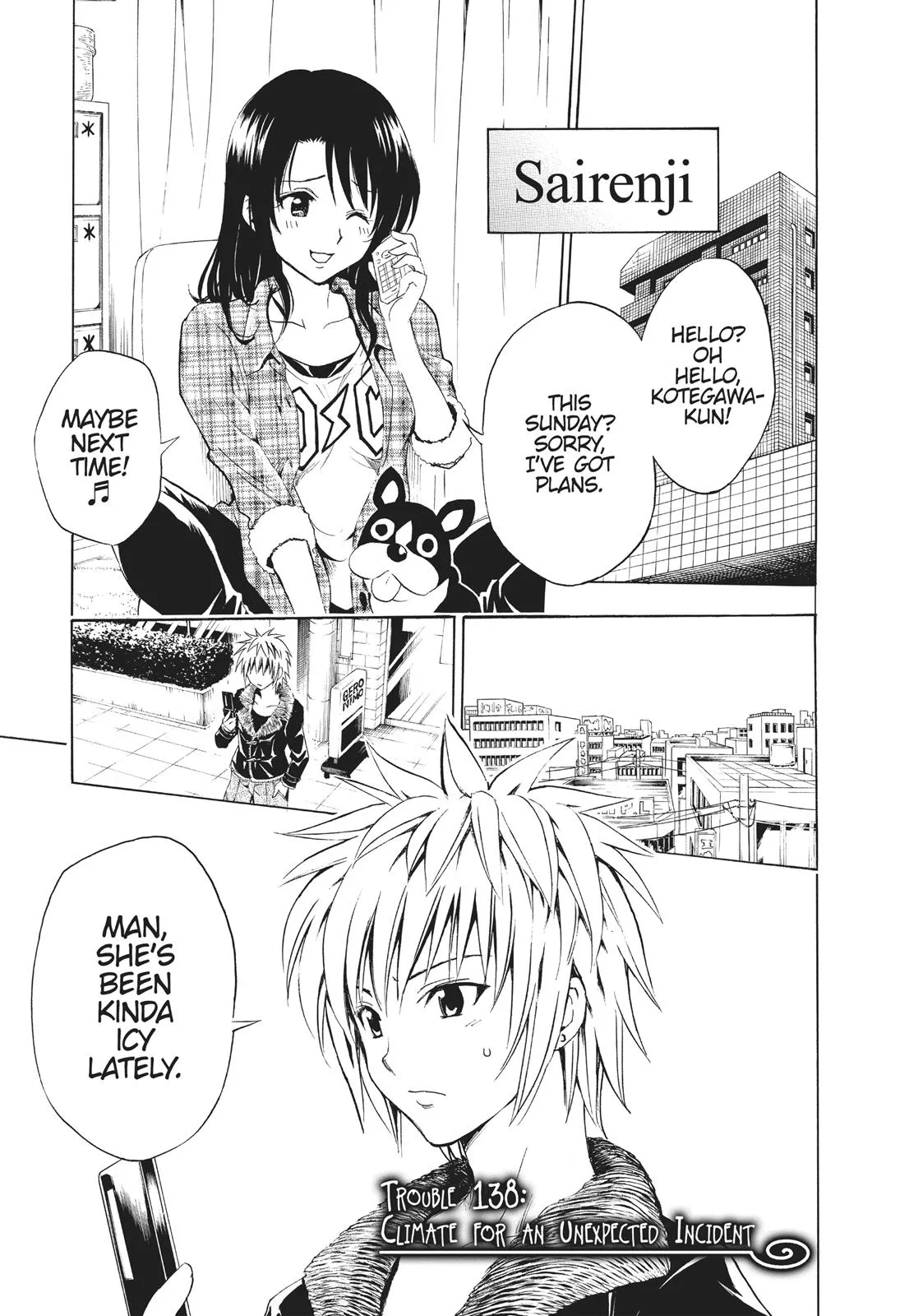 Read To Love Ru Chapter 138 Online