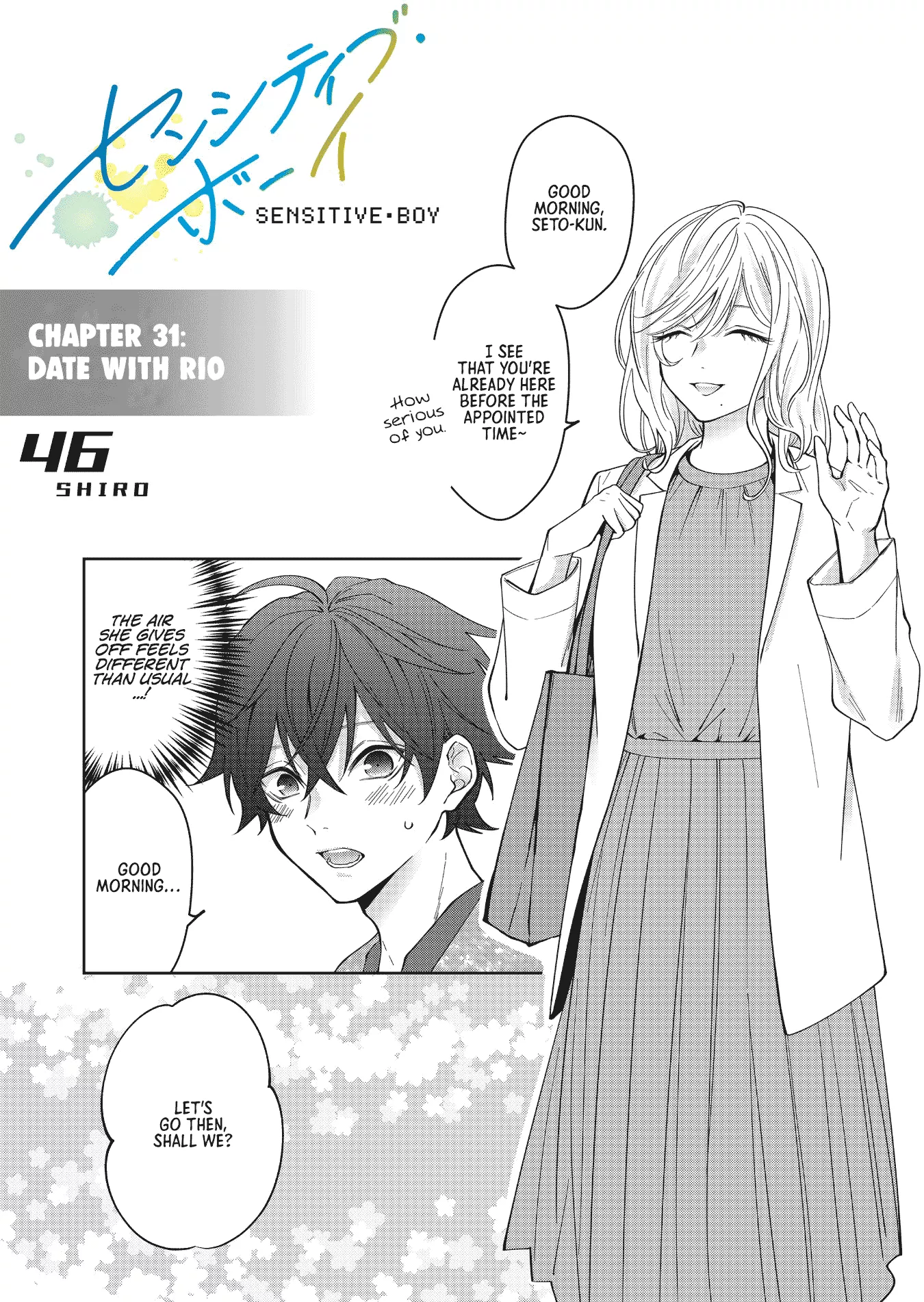 Read Sensitive Boy Chapter 31 - Date with Rio Online