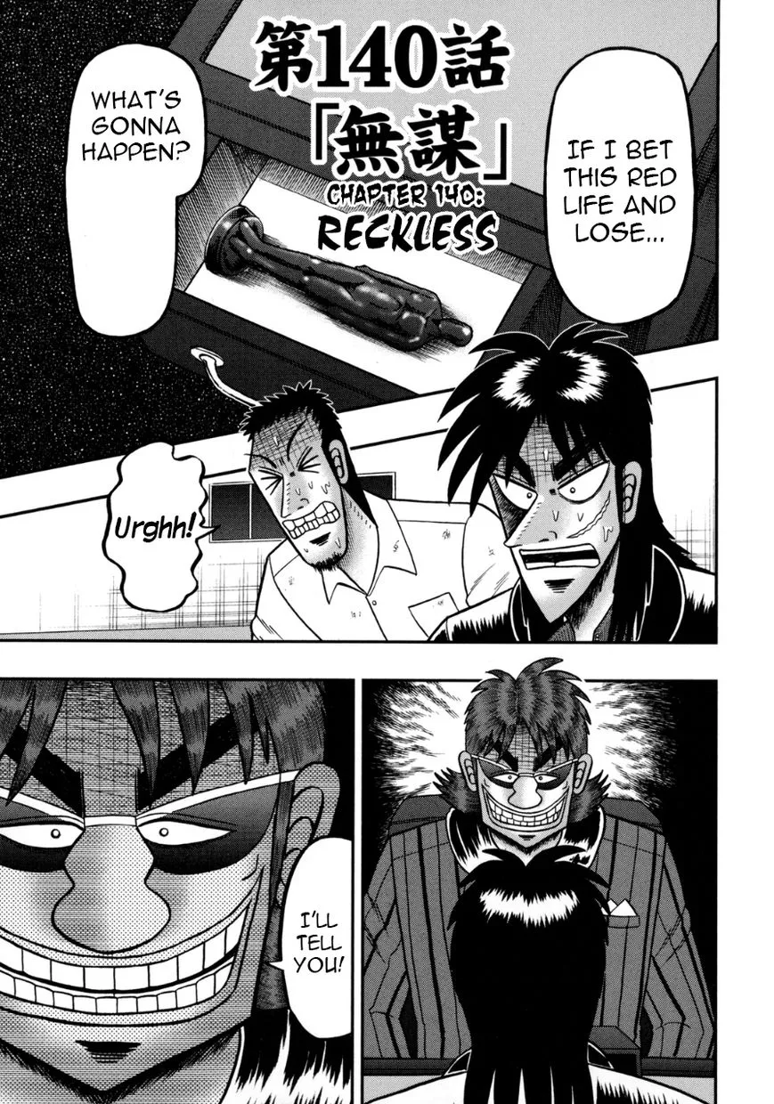 Read Gambling Outcast Kaiji: The One Poker Arc – Kaiji Part 5 Chapter 140 - Reckless Online