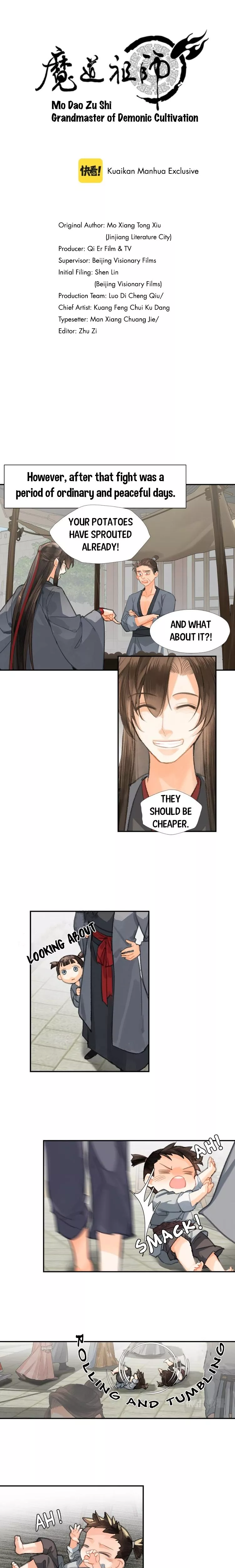 Read Grandmaster of Demonic Cultivation – Mo Dao Zu Shi Chapter 197 - Bringing A Child Online