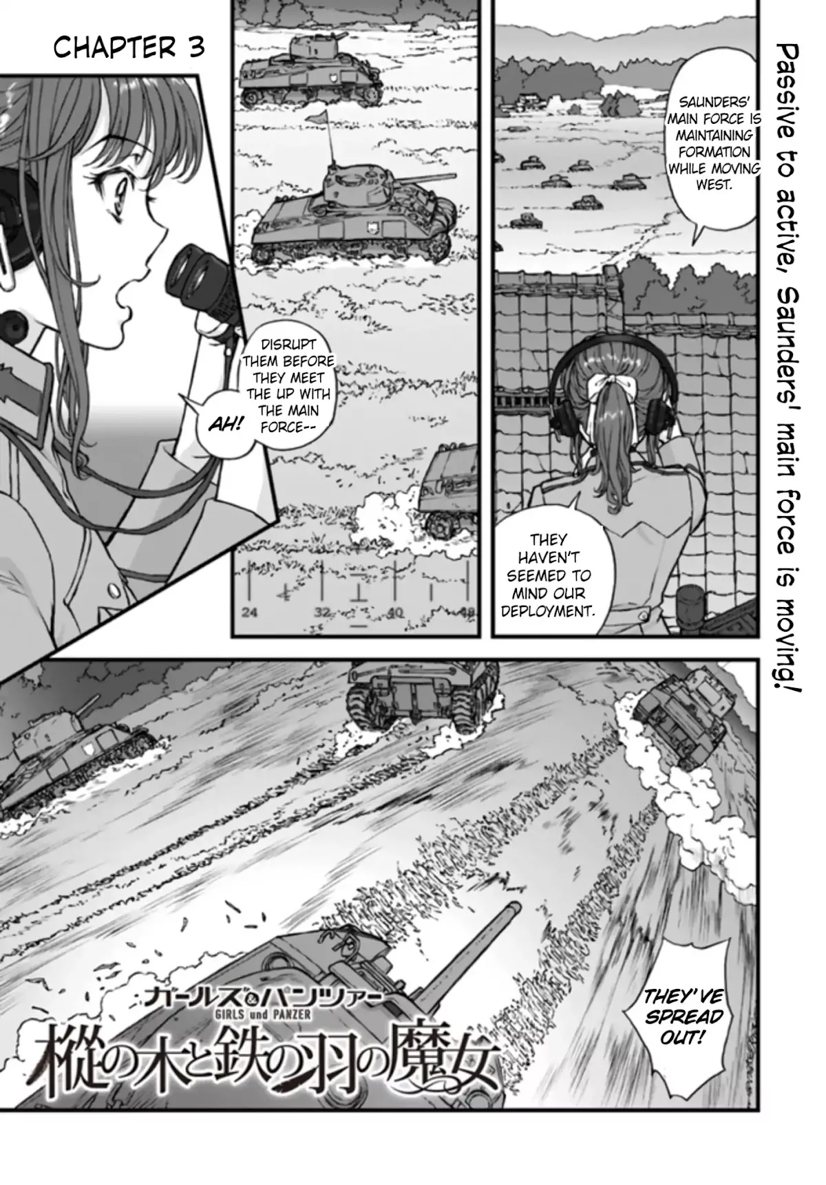Read GIRLS und PANZER – The Fir Tree and the Iron-Winged Witch Chapter 3 Online