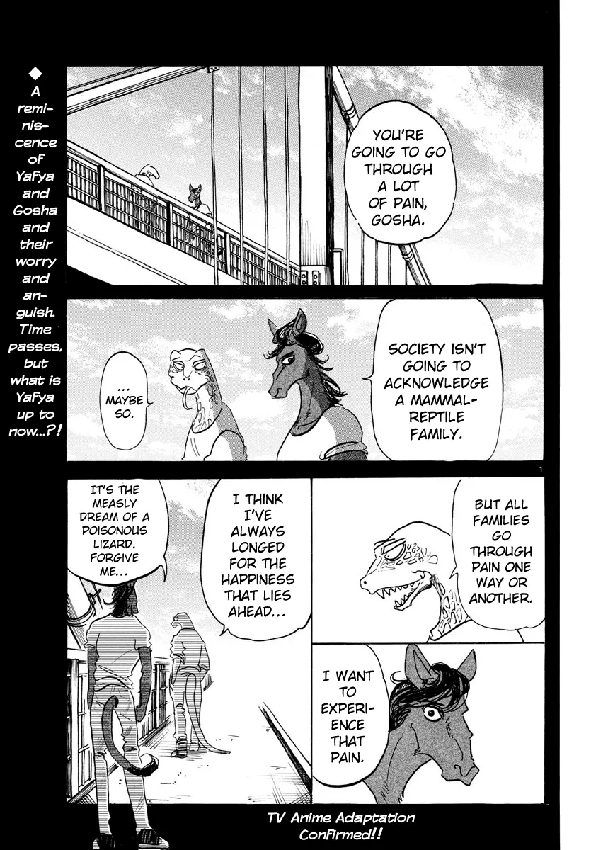 Read Beastars Chapter 118 - A Machine Gun Without Ammo Online