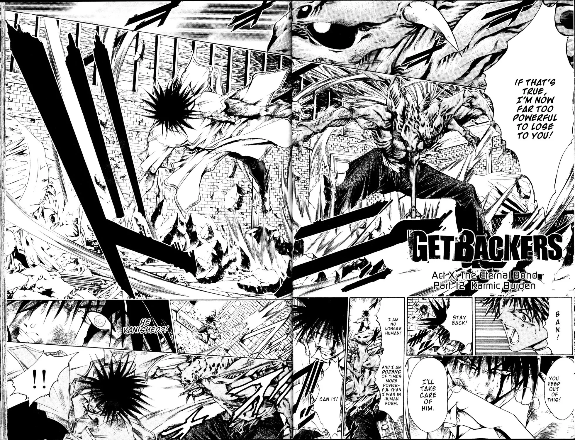 Read Get Backers Chapter 173 - Act X: The Eternal Bond (12): Karmic Burden Online