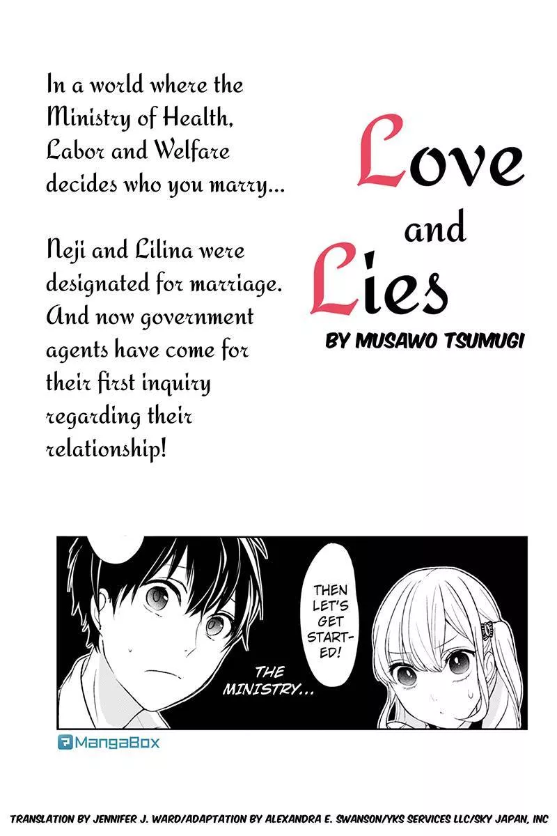 Read Koi to Uso Chapter 20 - Inquiry No. 1 Online