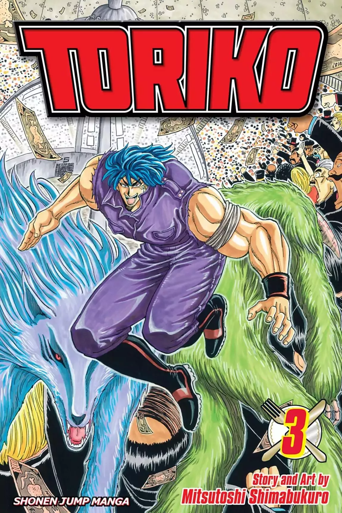 Read Toriko Chapter 17 - Vol.3 Gourmet 17: A Taste of Poison!! Online