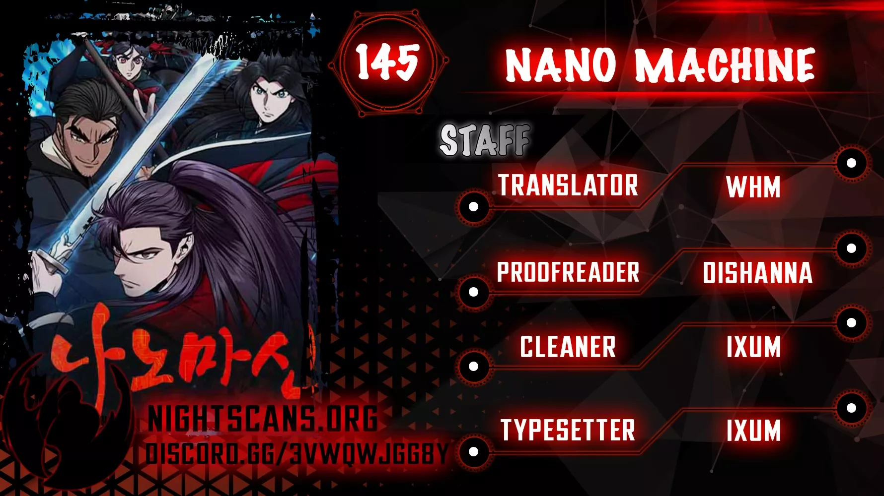 Read Nano Machine Chapter 145 Online