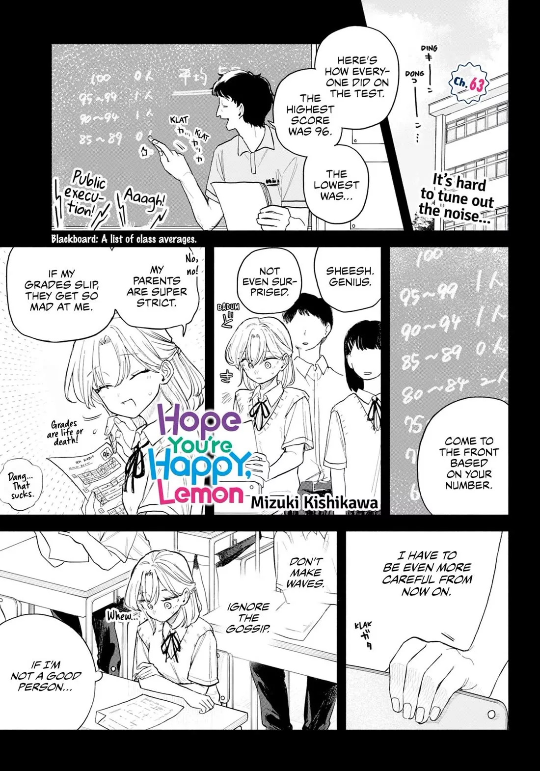 Read Hope You’re Happy, Lemon Chapter 63 Online