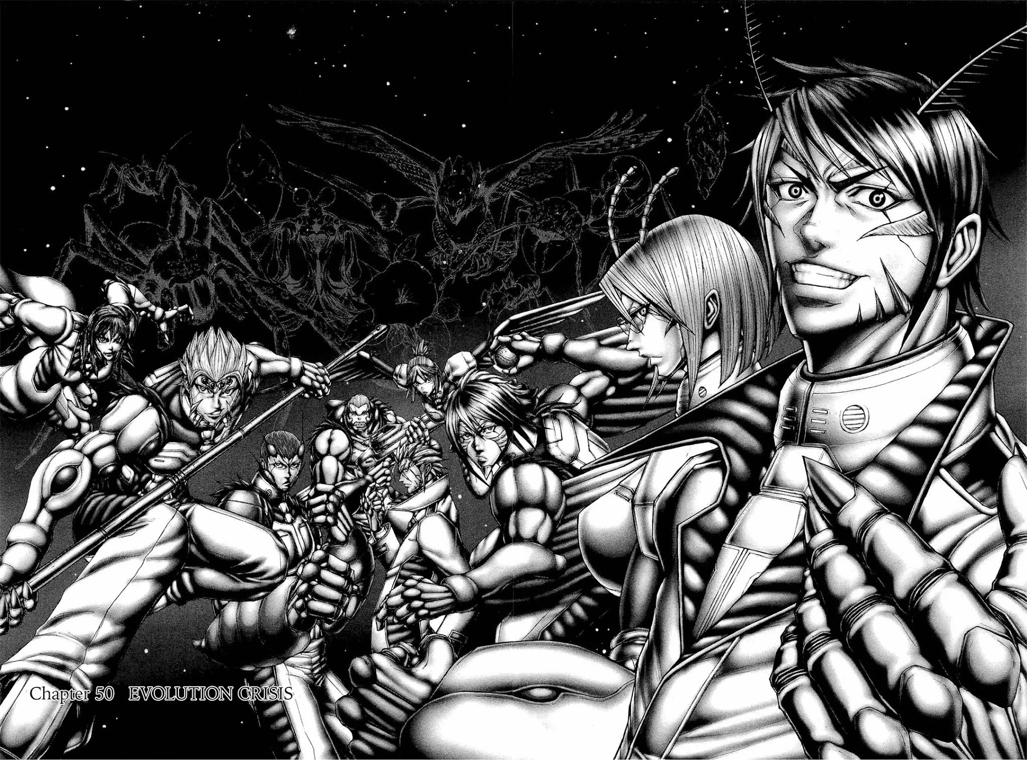 Read Terra Formars Chapter 50 - EVOLUTION CRISIS Online