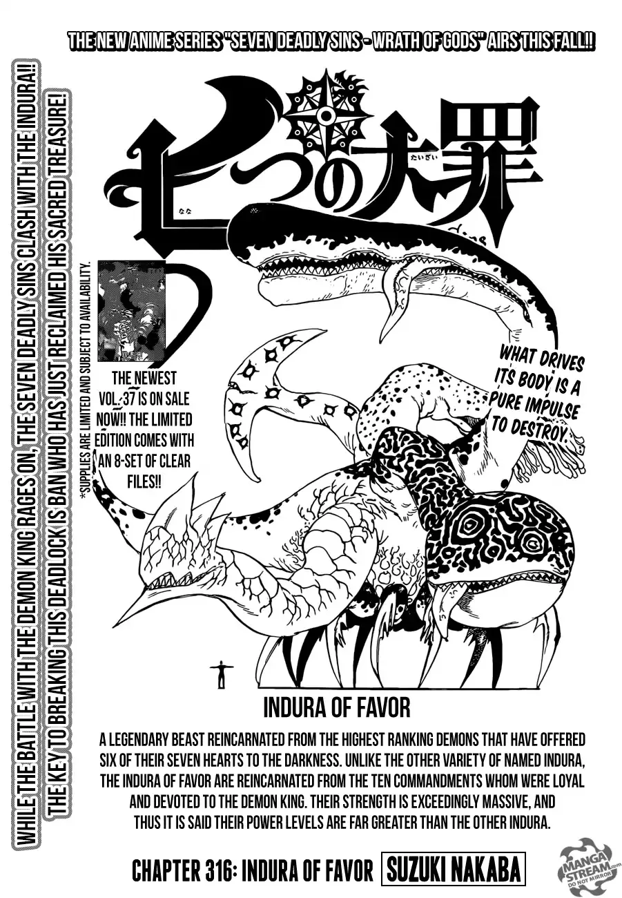 Read Nanatsu no Taizai Chapter 316 - Indura of Favor Online