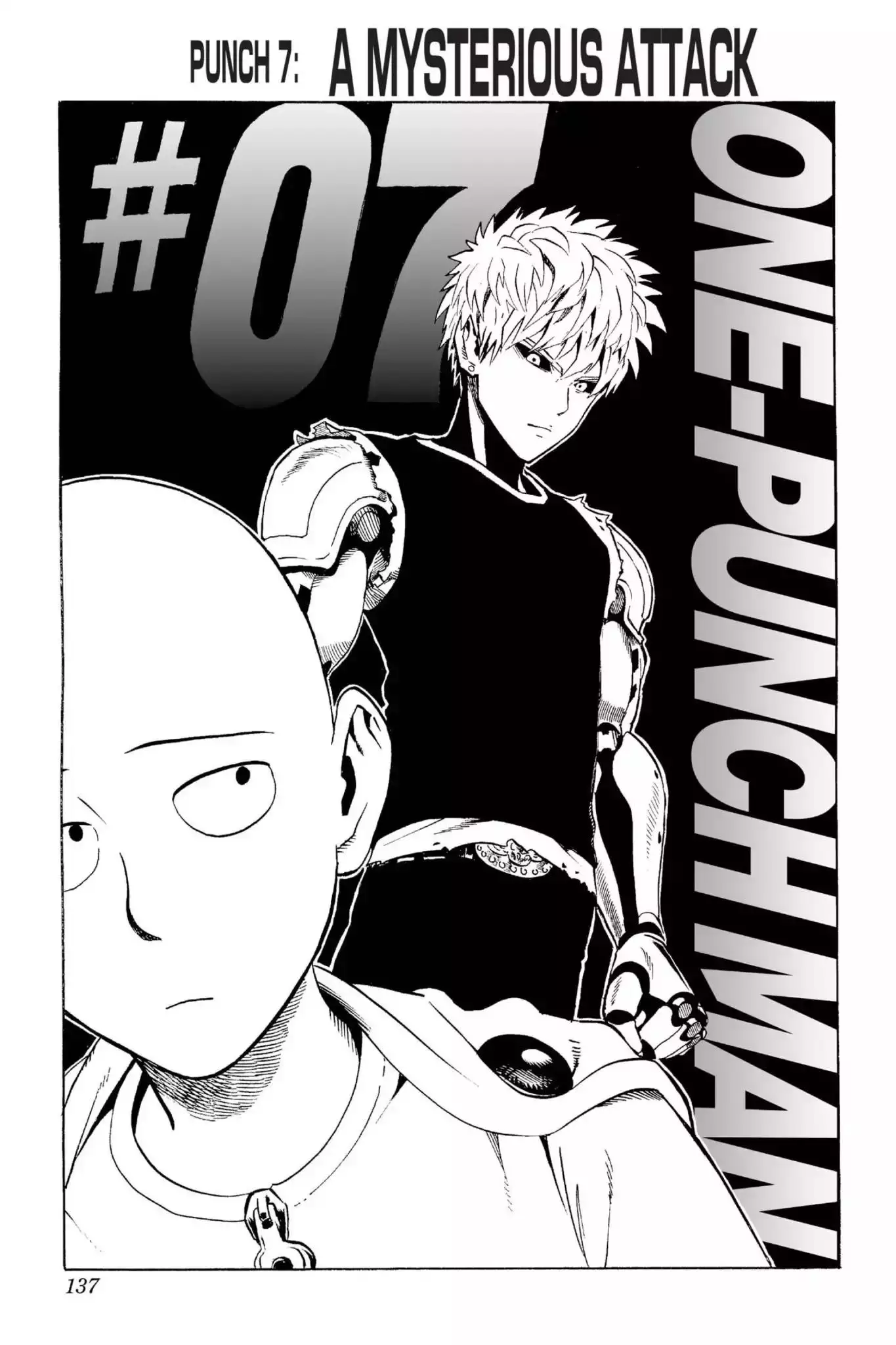 Read One Punch-Man Chapter 7 - A Mysterious Attack Online