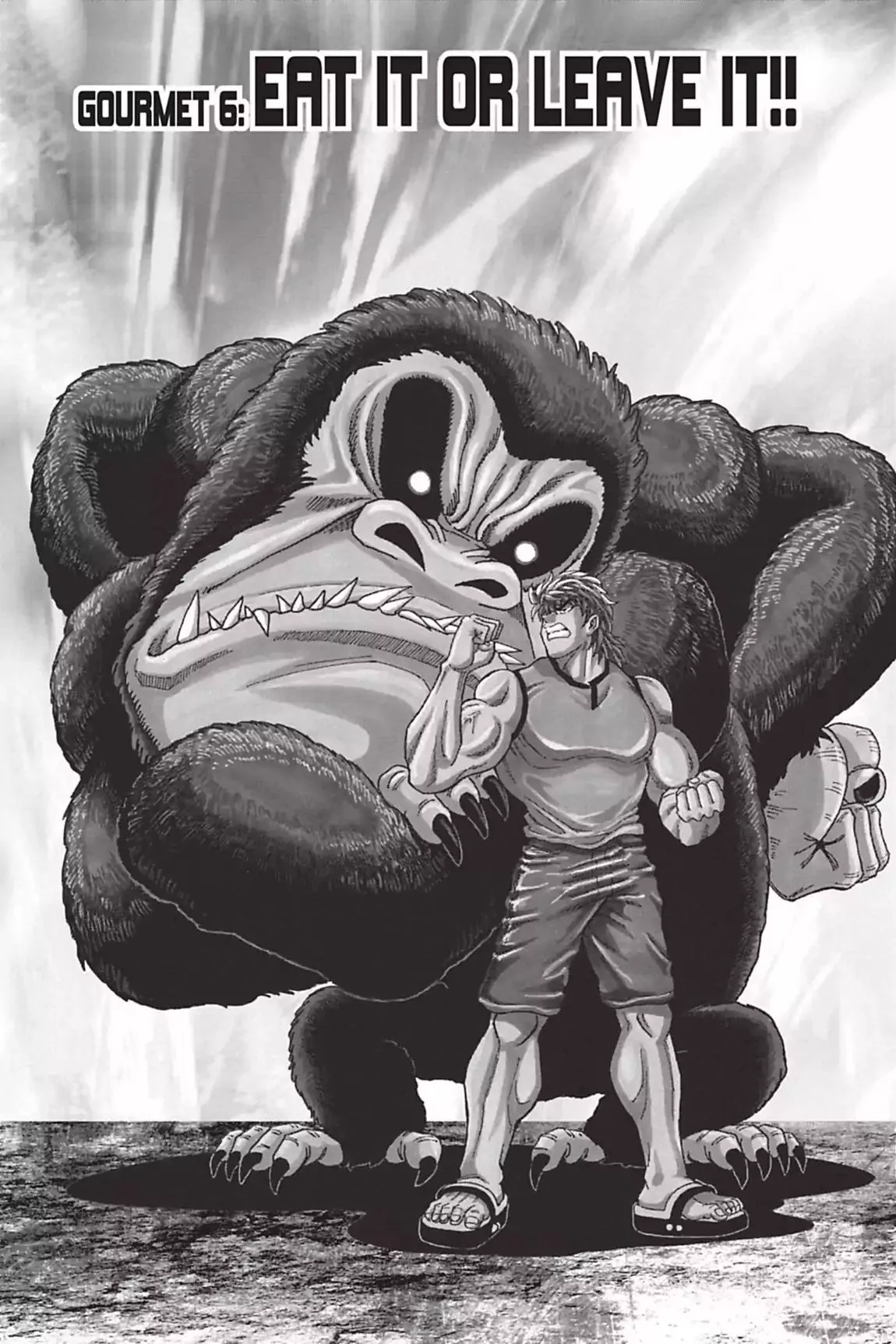 Read Toriko Chapter 6 - Vol.1 Gourmet 6: Eat It or Leave It!! Online