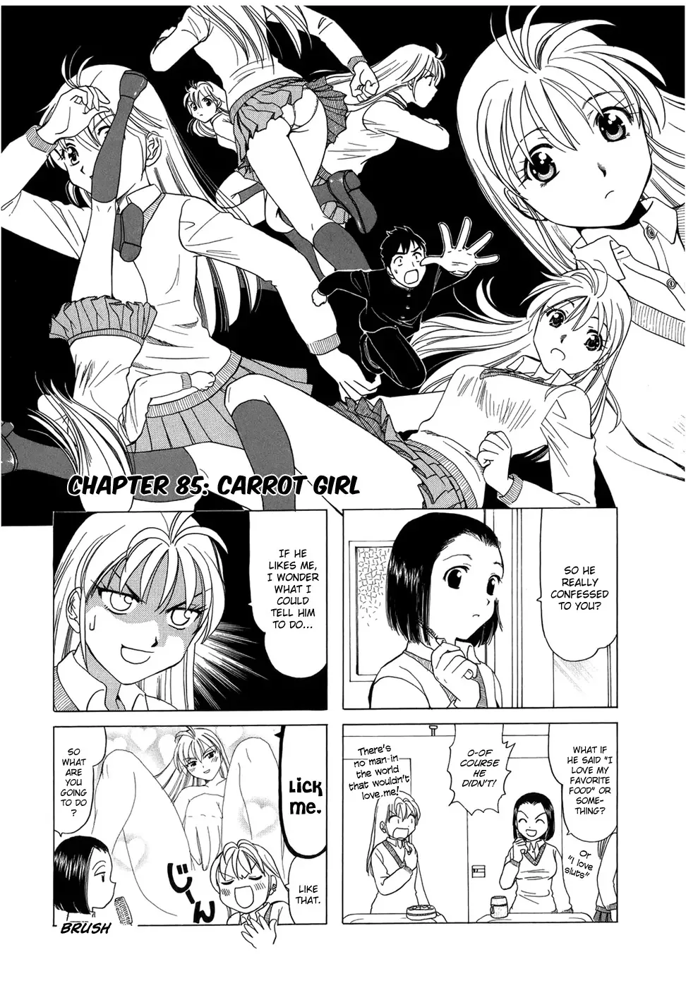 Read B Gata H Kei Chapter 85 - Carrot Girl Online