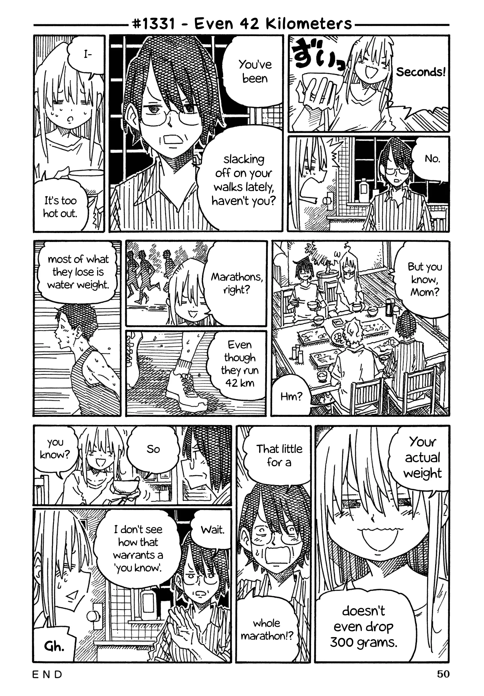 Read Hatarakanai Futari (The Jobless Siblings) Chapter 1331 - Even 42 Kilometers Online