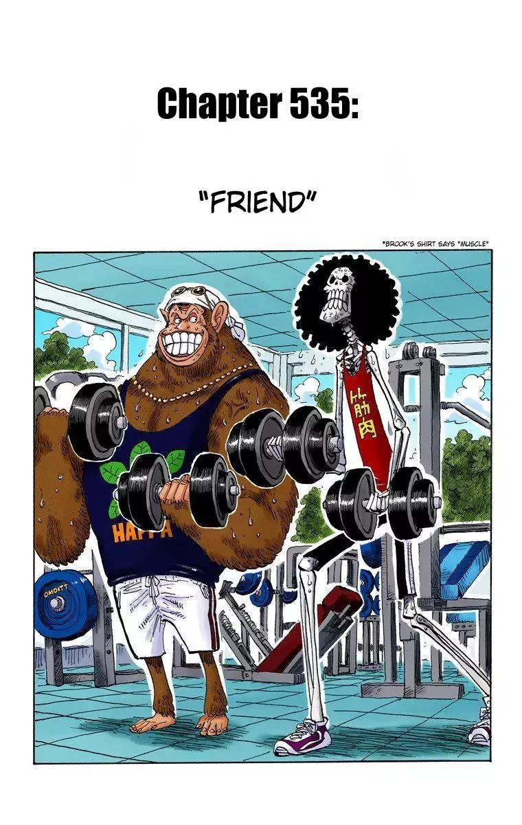 Read One Piece Chapter 535 - Friend Online