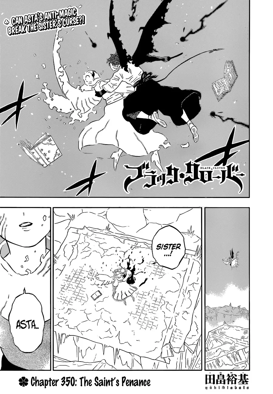 Read Black Clover Chapter 350 - The Saint's Penance Online