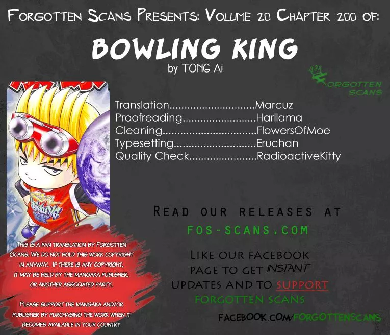 Read Bowling King Chapter 200 Online