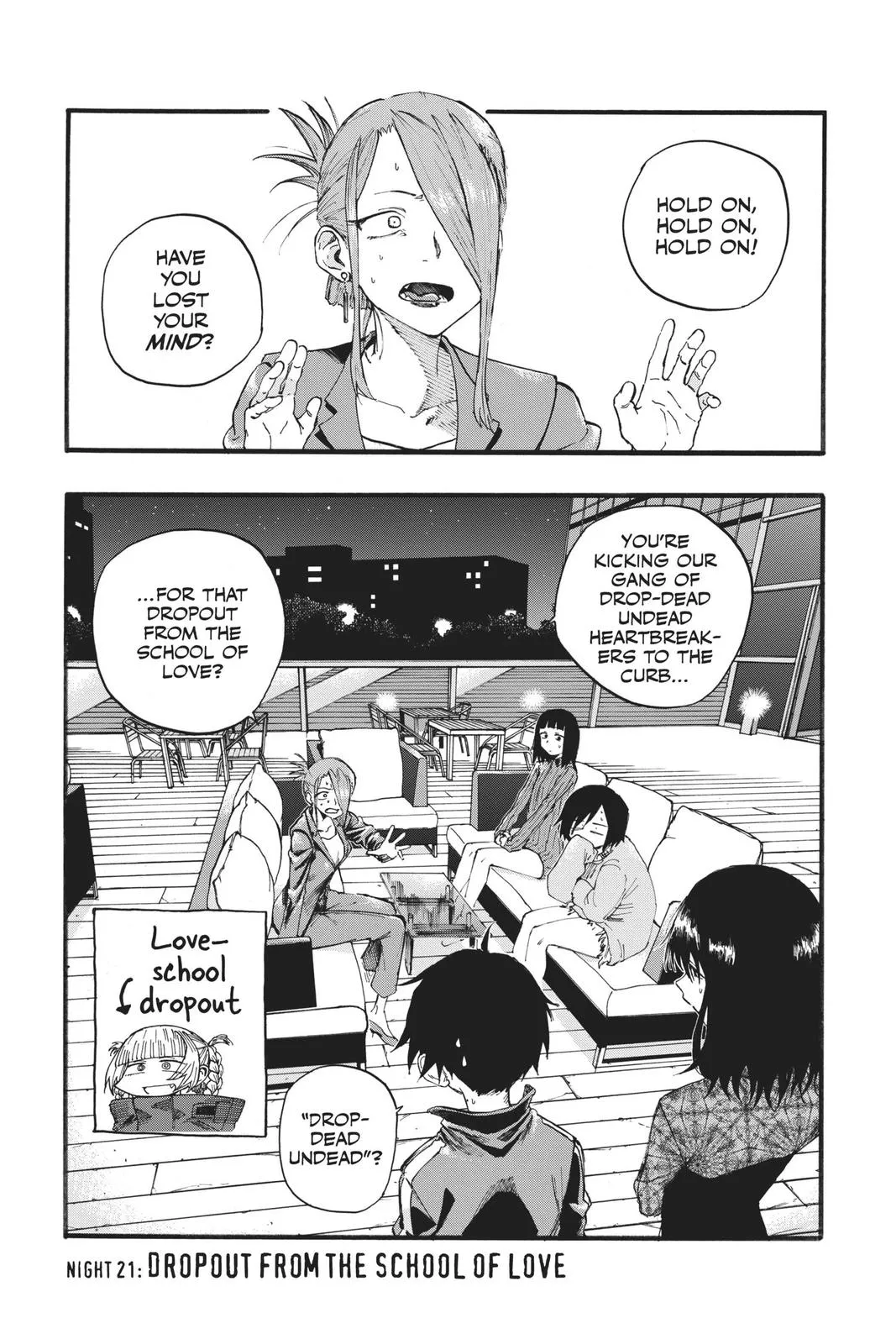 Read Yofukashi no Uta Chapter 21 Online