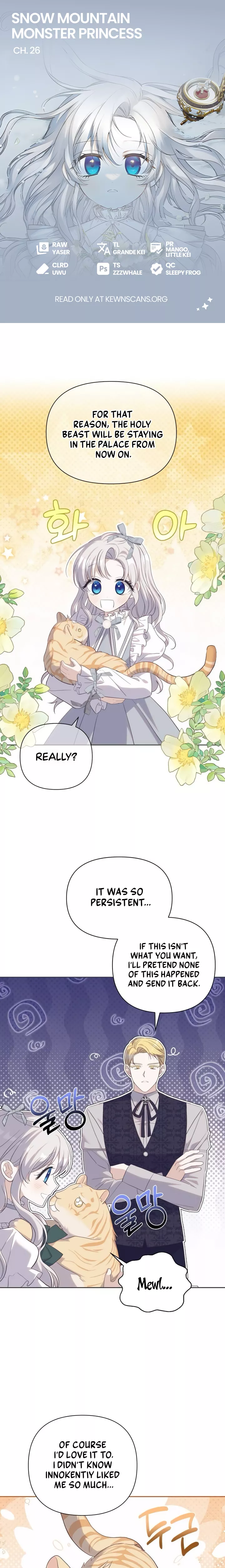 Read Monster Princess of the Snowy Mountain Chapter 26 Online
