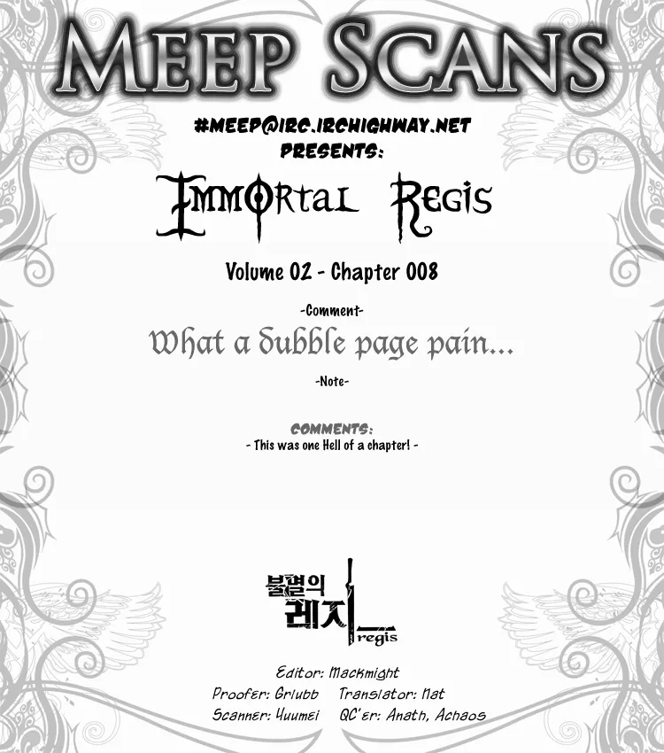 Read Immortal Regis Chapter 8 Online